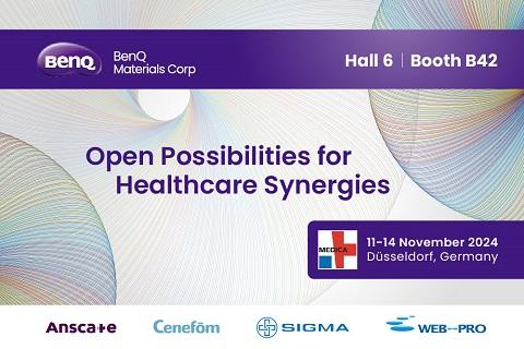 Open Possibilities for Healthcare Synergies: BenQ Materials at MEDICA 2024